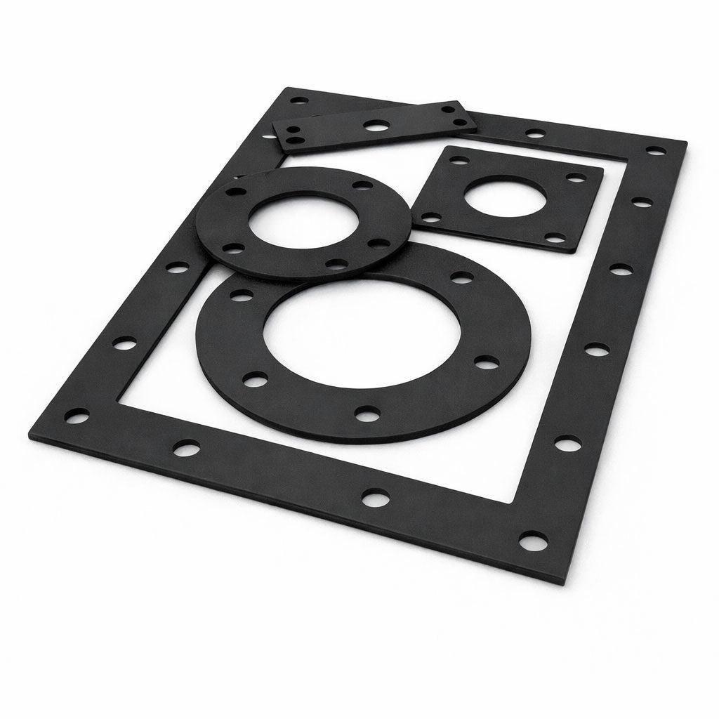 Square, round and frame gaskets